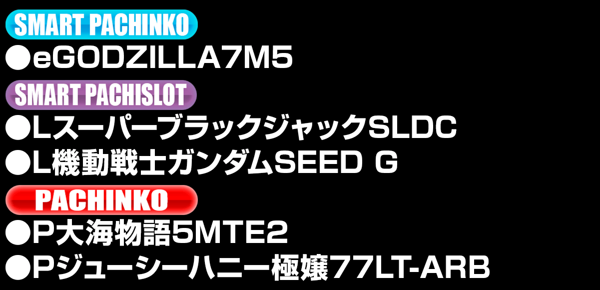 導入機種リスト